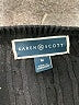 Karen Scott 100% Cotton Black Pullover Sweater Size M - photo 7