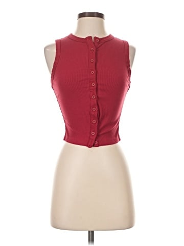 Assorted Brands Sleeveless Button-Down Shirt (view 1)