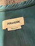 Zadig & Voltaire 100% Polyester Teal Short Sleeve Blouse Size Lg (3) - photo 7