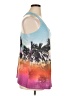 Lane Bryant Tropical Graphic Blue Tank Top Size 14 - 16 Plus - photo 4