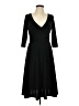 Lbisse Solid Black Cocktail Dress Size L - photo 1