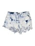 Guess Tie-dye Blue Denim Shorts Size 28 waist - photo 1