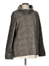 Tribal Tweed Gray Turtleneck Sweater Size L - photo 1