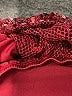 Unbranded 100% Polyester Stars Burgundy Cocktail Dress Size 10 - photo 7