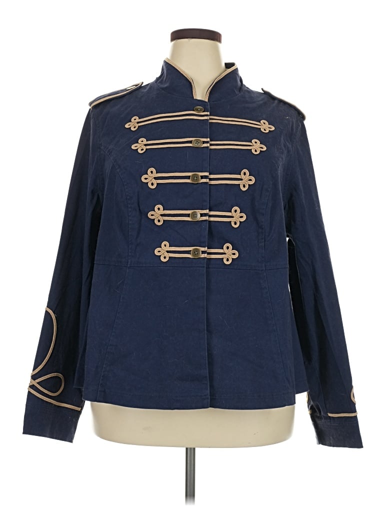 Pre-owned Torrid Jacket In Blue
