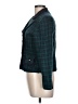 Perceptions 100% Acrylic Tweed Green Blazer Size 12 - photo 5