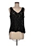 Lily White Black Tank Top Size M - photo 1