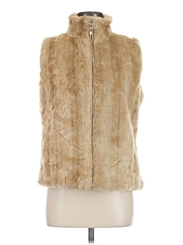 Coldwater Creek Faux Fur Vest (view 1)