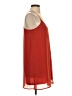 Freebird 100% Polyester Orange Sleeveless Blouse Size S (estimated) - photo 4