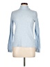 J.Crew 100% Cotton Blue Long Sleeve Turtleneck Size L - photo 1