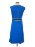 Nine West Color Block Blue Casual Dress Size 4 - photo 2