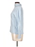 J.Crew 100% Cotton Blue Long Sleeve Turtleneck Size L - photo 5