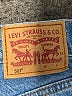 Levi's Blue Denim Shorts Size 24 waist - photo 3