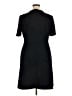 Ann Taylor Solid Black Casual Dress Size 16 - photo 2
