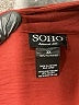 SOHO Apparel Ltd 100% Polyester Burgundy Kimono Size 3X - photo 7