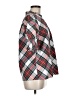 J.Crew Argyle Red Short Sleeve Blouse Size M - photo 4