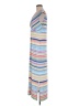 Chico's Stripes Blue Casual Dress Size Med (1) - photo 5