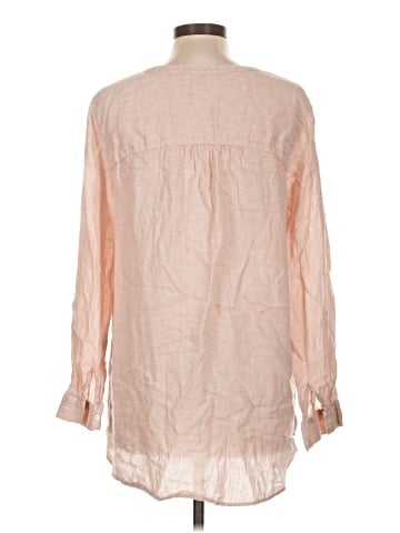 Sigrid Olsen Long Sleeve Button-Down Shirt (view 2)