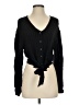 Astr 100% Viscose Black Long Sleeve Top Size XS - photo 1