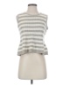 St. John Silver Sleeveless T-Shirt Size S - photo 1