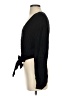 Astr 100% Viscose Black Long Sleeve Top Size XS - photo 5