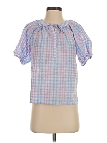 Ann Taylor LOFT Short Sleeve Blouse (view 1)
