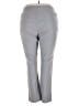 Nic + Zoe Solid Gray Active Pants Size 18 - photo 2