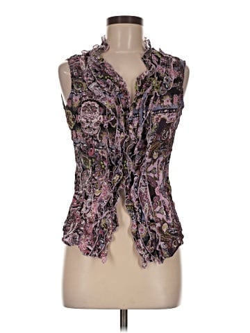 Le Caviar Sleeveless Blouse (view 1)