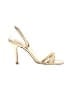 Larroudé Gold Sandals Size 9 1/2 - photo 1