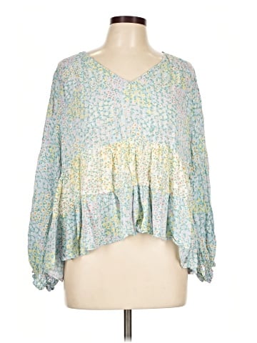 wonderly 3/4 Sleeve Blouse (view 1)