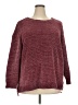 Cj Banks Burgundy Pullover Sweater Size 3X - photo 1
