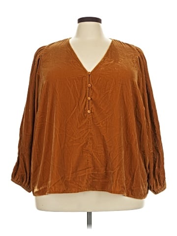 Old Navy 3/4 Sleeve Blouse (view 1)