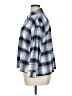 Madewell Plaid Blue 3/4 Sleeve Button-Down Shirt Size XL - photo 5