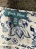 fleur bleue 100% Polyester Paisley Blue Romper Size 4 - photo 4