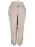 Max Studio 100% Linen Solid Tan Linen Pants Size 2X - photo 1
