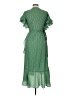 Max Studio Polka Dots Green Cocktail Dress Size L - photo 2