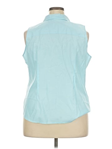 Talbots Sleeveless Button-Down Shirt (view 2)