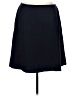 Talbots Solid Black Casual Skirt Size 16 Petite - photo 1