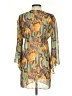 PilyQ 100% Polyester Green 3/4 Sleeve Blouse Size XS - Sm - photo 2