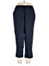 J.Jill Checkered-gingham Blue Casual Pants Size XL - photo 1