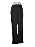 Talbots 100% Polyester Chevron-herringbone Black Dress Pants Size 8 - photo 1