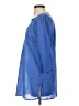 Aspire 100% Cotton Blue 3/4 Sleeve Blouse Size S - photo 5