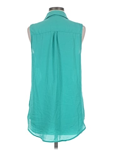 Gianni Bini Sleeveless Button-Down Shirt (view 2)