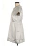 J.Crew Collection 100% Polyester Solid Silver Casual Dress Size 8 - photo 5