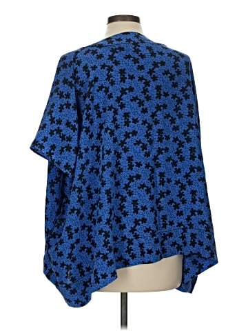 Diane von Furstenberg 3/4 Sleeve Silk Top (view 2)