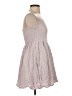 Forever 21 100% Rayon Solid Gray Cocktail Dress Size S - photo 4