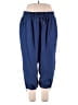 RBX Solid Blue Casual Pants Size 2X - photo 1