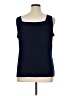 Simonton Says Blue Sleeveless T-Shirt Size 1X - photo 2