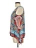 AB Studio 100% Polyester Blue Sleeveless Blouse Size L - photo 5
