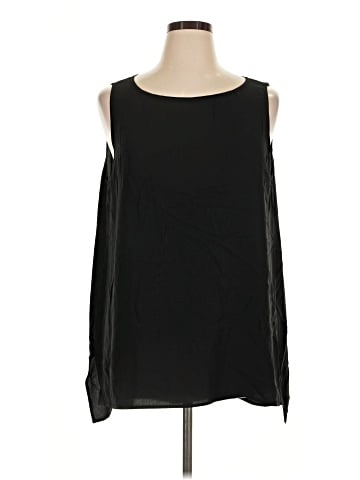 Eileen Fisher Sleeveless Silk Top (view 1)